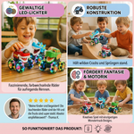 Strahlende Spielzeugmonstertrucks für Kinder