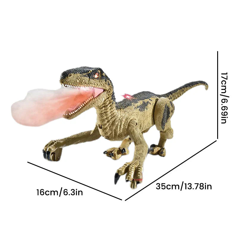 Dinosaurier mit Nebelspray-Funktion – Fernbedienung inklusive