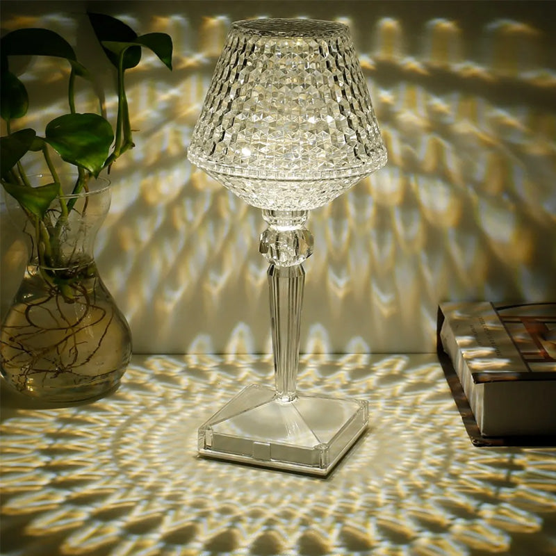 Kristall Tischlampe