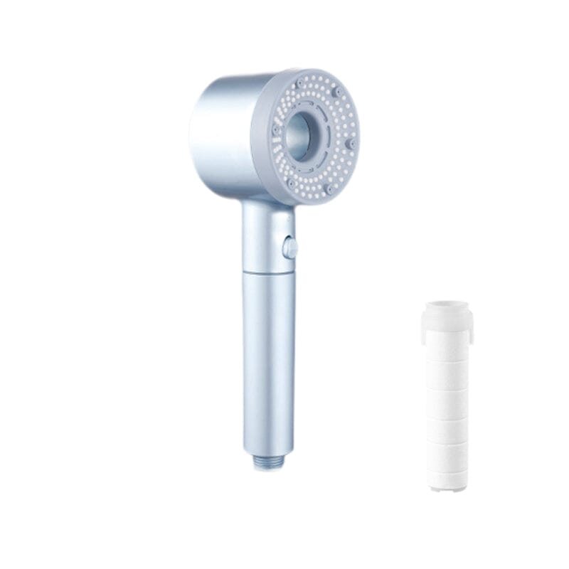 Doppelt effektiver Wasserreinigungsfilter Handbrause | AquaPure