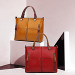 Vintage Handtasche mit doppelter Fronttasche