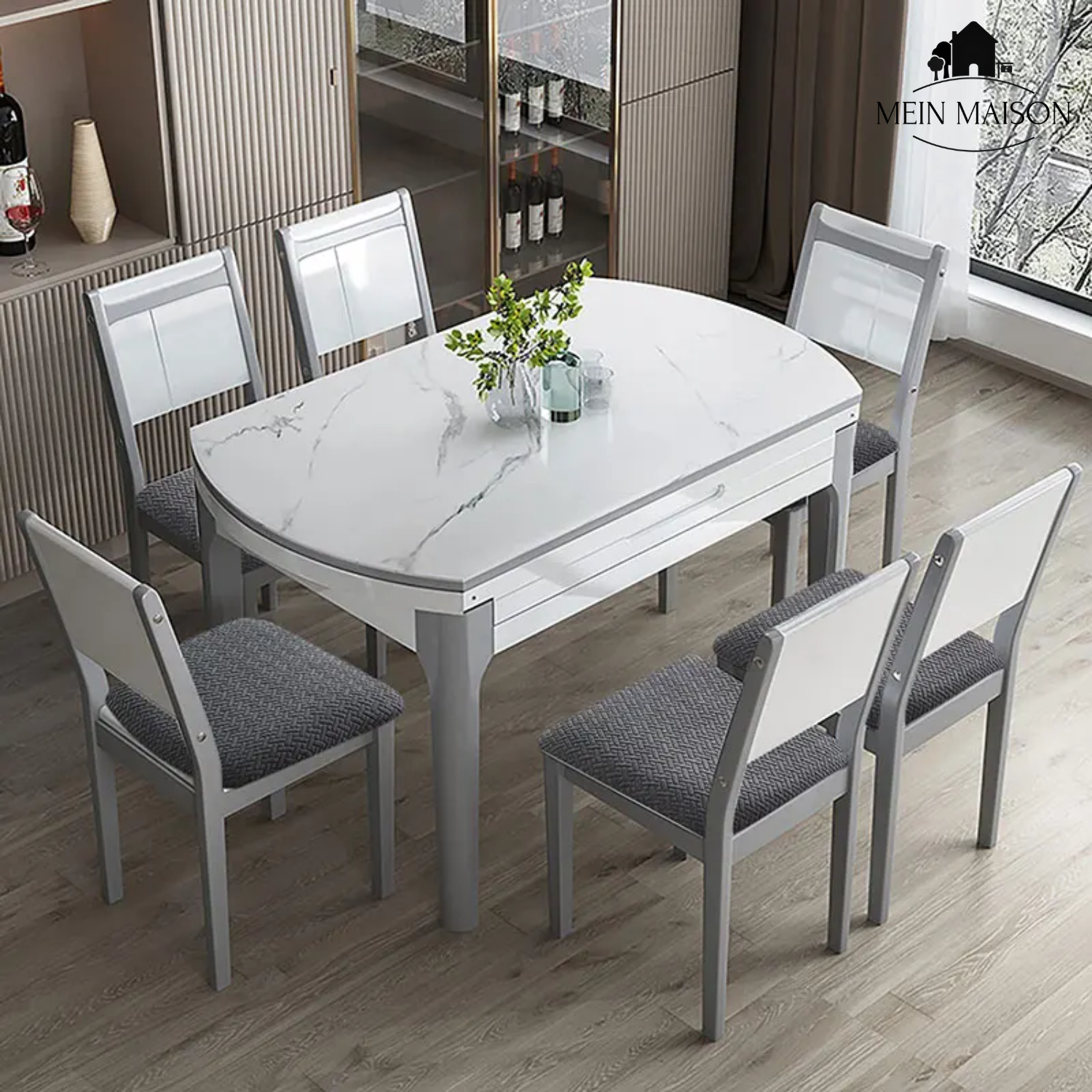 4-piece set | Elegant chair covers to protect and enhance your home