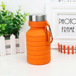 FlexiDrink - Faltbare Silikon-Wasserflasche für Abenteuer
