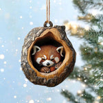 Frohe Weihnachten | Acrylanhänger für festliche Dekoration