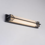 Elegante LED Außenwandleuchte mit Edelstahl und Glas
