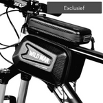 Fahrradrahmen Tasche mit Smartphone-Fenster – Wasserdicht und Robust