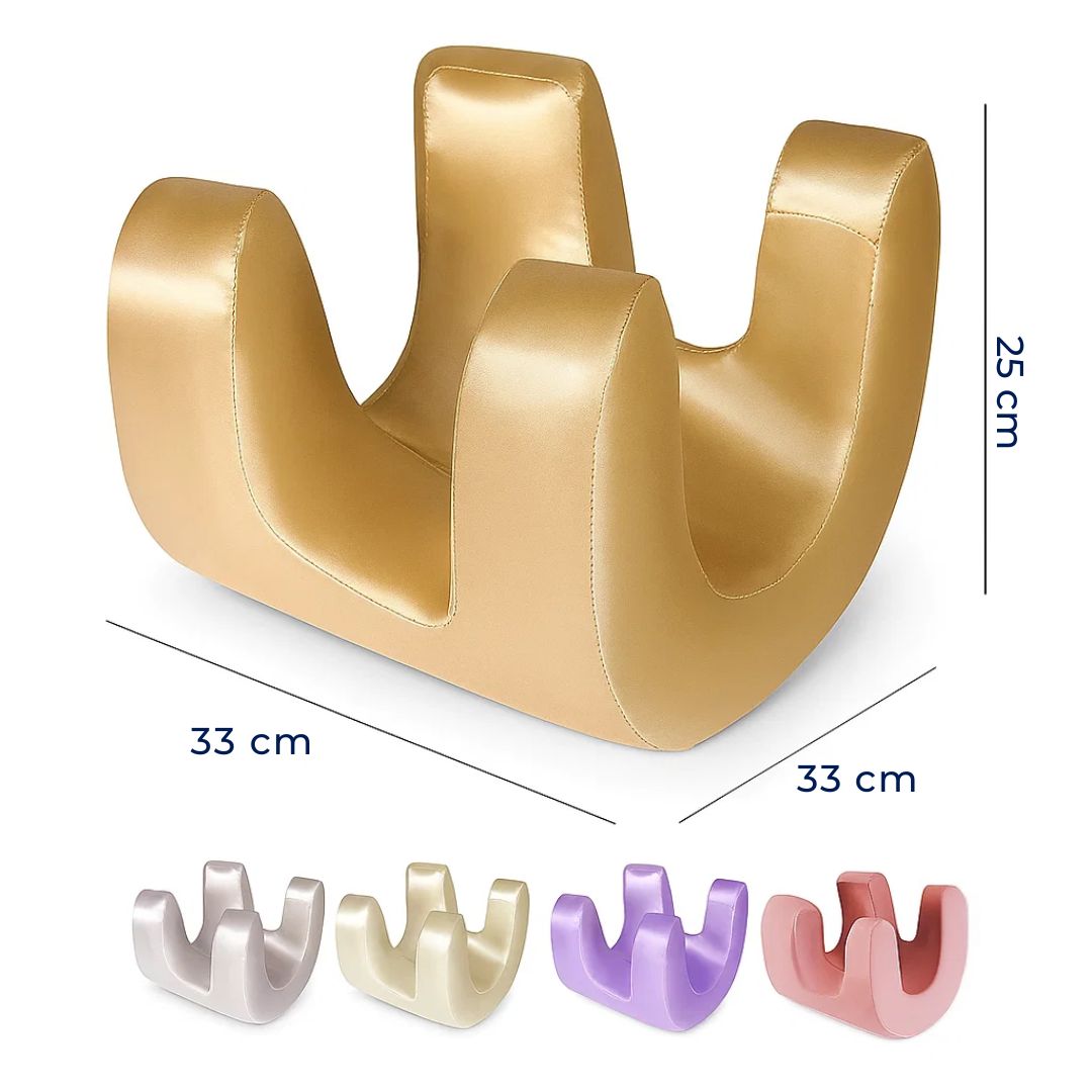 Ergonomisches Konturpillow für Schönheit – Kühle Memory-Schaum – Anti-Falten – Unterstützung für Hautpflege – Für Seiten- und Rückenschläfer