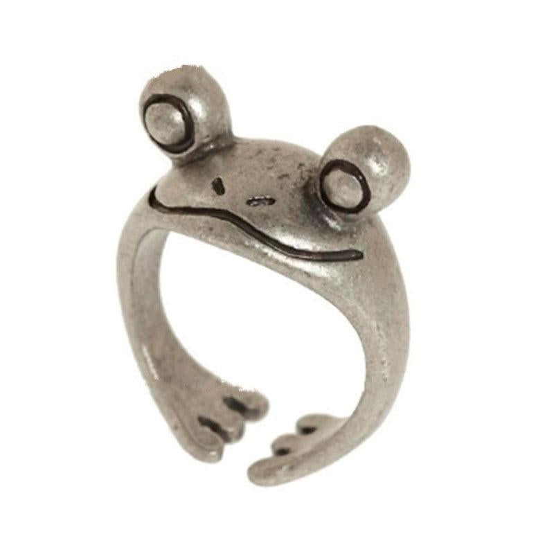 Froschring für Alle: Vintage Unisex Schmuckstück