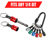 Praktischer Karabiner für 1/4" Sechskantschraubendreher