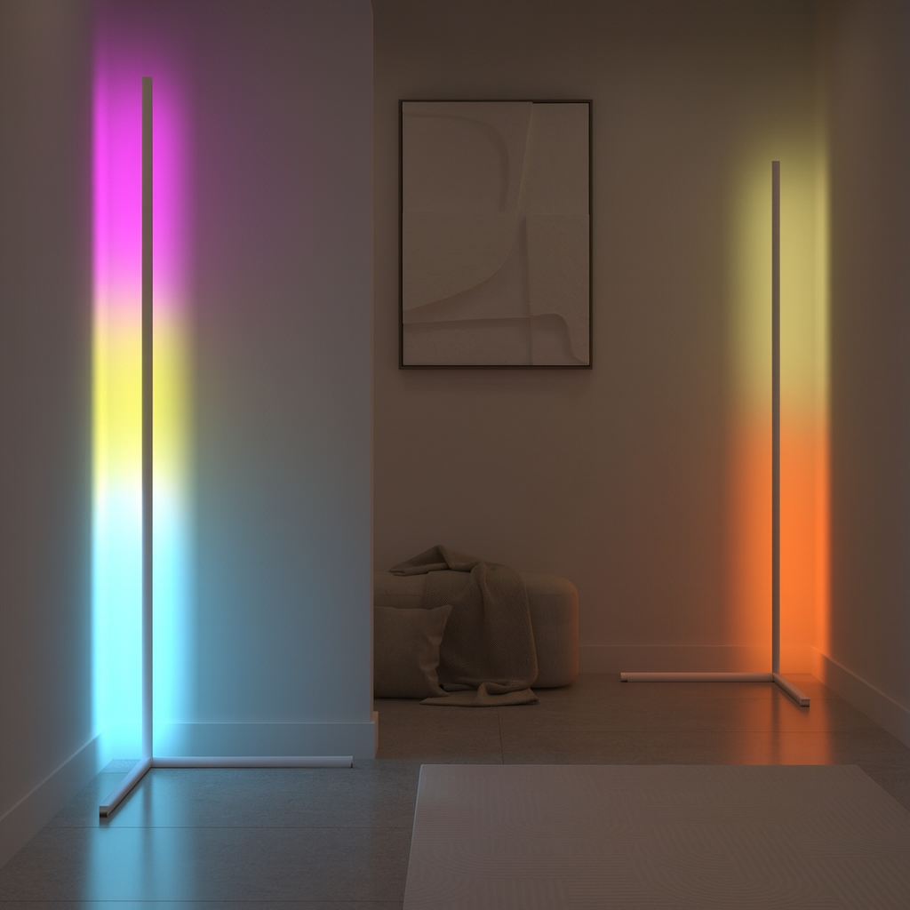 Elegant Corner Floor Lamp for Stylish Illumination