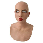 Gruseliger Halloween-Latexmaske für schaurige Kostüme