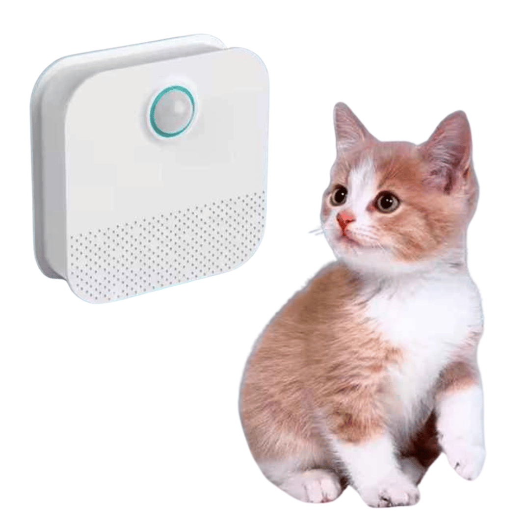 Intelligenter Luftreiniger für Katzenstreu – USB aufladbar & leise