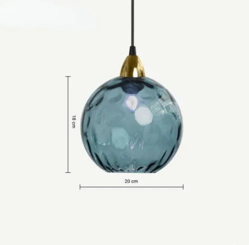 Elegante Glaskugel-Hängelampe – AuraLicht