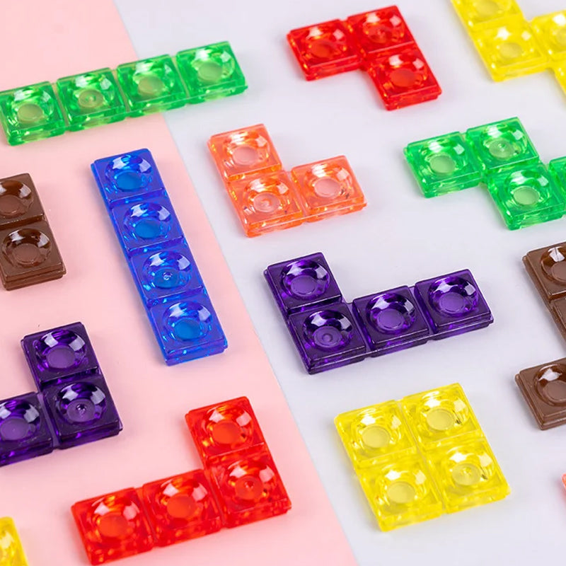 Puzzle aus Holz für Kinder - Spielzeug zum Fördern der Kreativität
