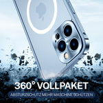 Stilvolles Magnetisches Handyhülle für iPhone mit Metallrahmen