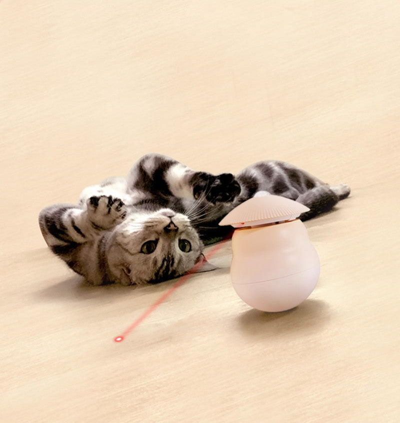 FelineFun | Automatisches Laser-Katzenangelspielzeug