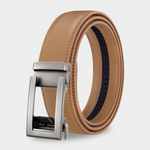 Stylish Men's Belt with Automatic Buckle | Elegance & Flexibility