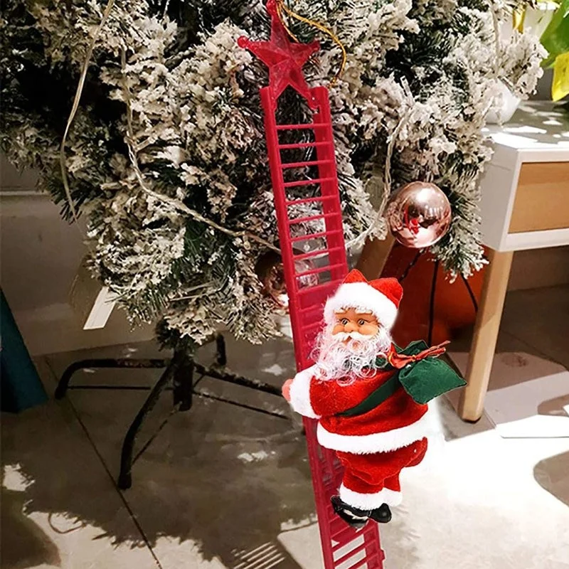 Elektrische Kletterleiter für den Weihnachtsmann