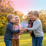 Schwebender Ball für interaktives Spielen