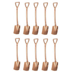 10-teiliges Set eleganter Edelstahl-Kaffeelöffel