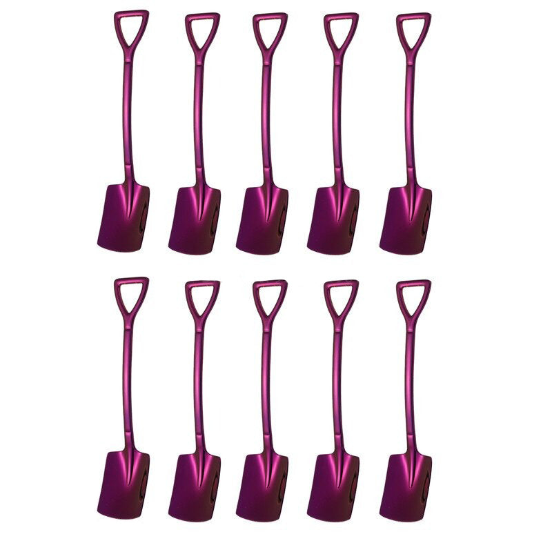 10 Stück Kaffeelöffel Set – Dessertlöffel und Teelöffel zum Rühren