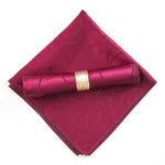 10 Stück Polyester Jacquard Tischservietten – Esszimmer Servietten