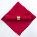 10 Stück Polyester Jacquard Tischservietten – Esszimmer Servietten
