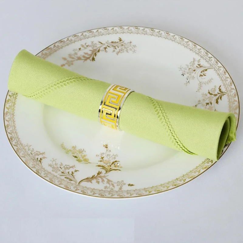 Elegante Tischservietten aus knitterfreiem Polyester – 10er Set