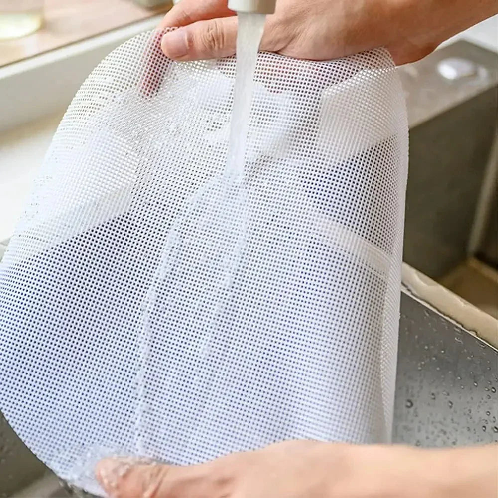 10 Stück wiederverwendbare runde Silikon-Dämpfermatte antihaftend