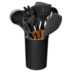 Practical 11-piece silicone kitchen utensil set