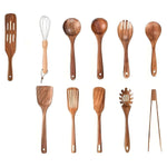 Natural Kitchen - 11-piece set made of high-quality wood for your kitchen
