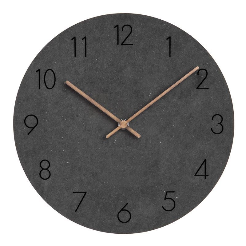 Wanduhr im minimalistischen Stil – Lautlose Uhr für modernes Interieur