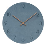 Wanduhr im minimalistischen Stil – Lautlose Uhr für modernes Interieur