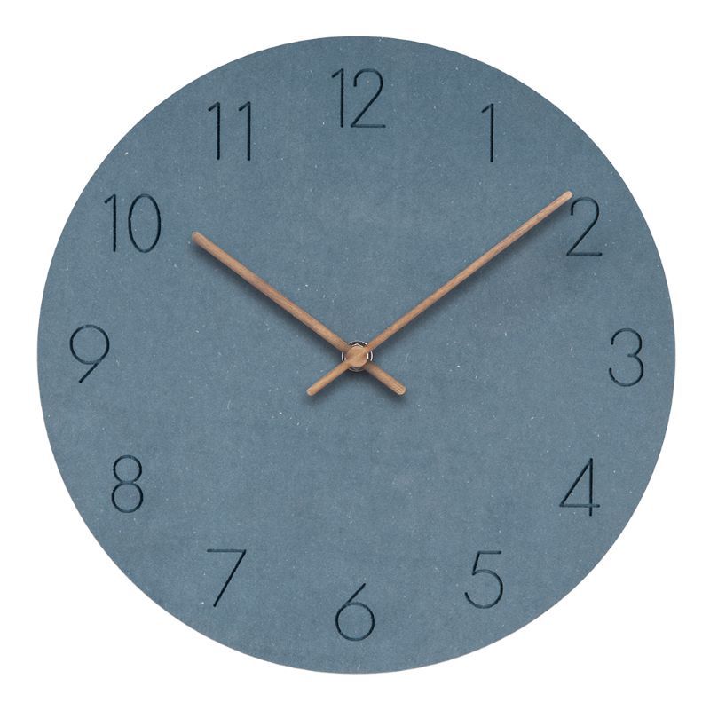 Wanduhr im minimalistischen Stil – Lautlose Uhr für modernes Interieur