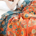 Luxurious Cotton Blanket for Stylish Comfort