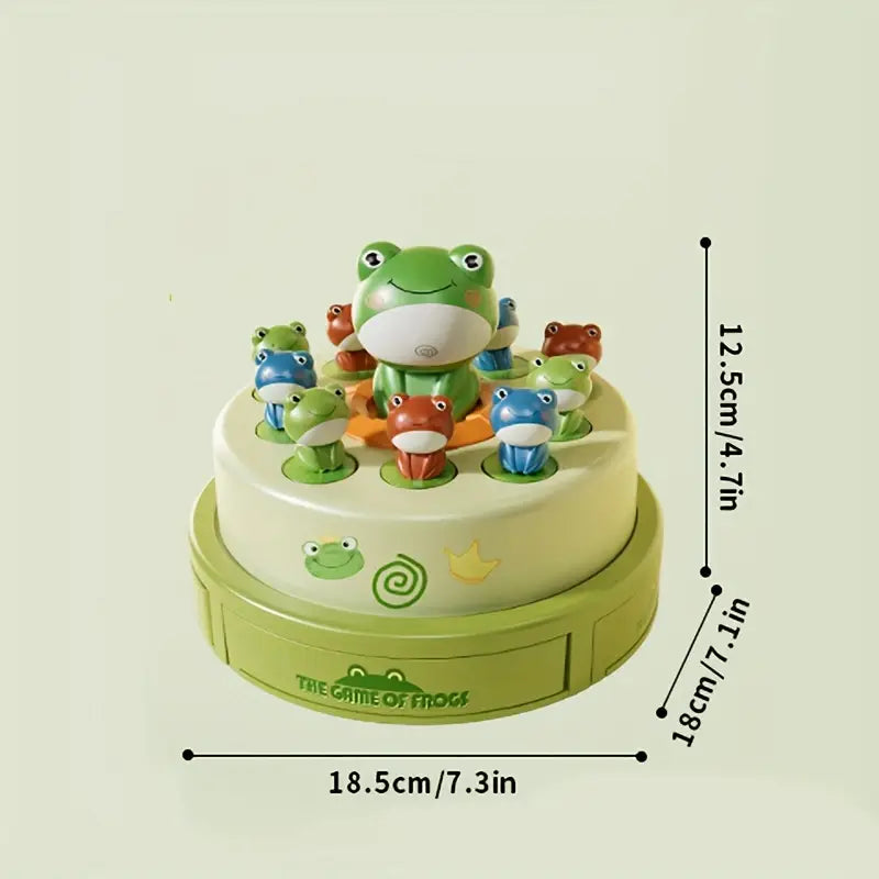 Kinderspiel mit Frosch-Thema – Musik und Fangspielspaß