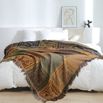 Boho-Quastendecke für ein gemütliches Zuhause