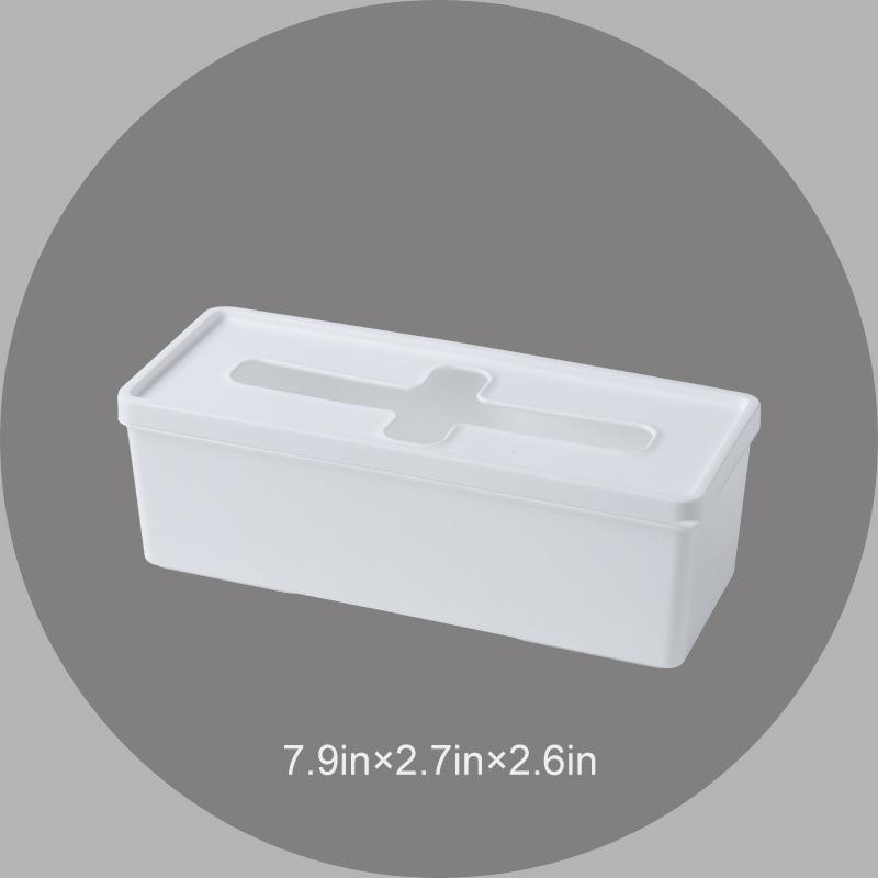 Aufbewahrungsbox für den Schreibtisch mit Deckel