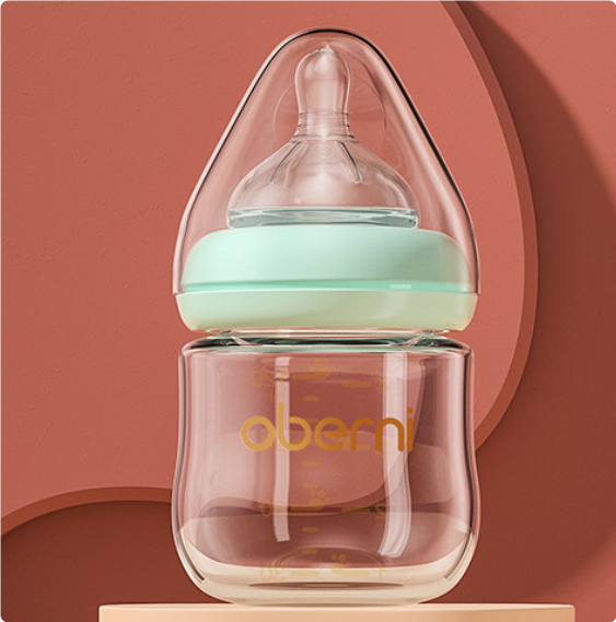 BPA-freie Anti-Kolik Flasche für Neugeborene – Babyflasche mit Soft-Sauger