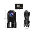360° Drehbare HD Dashcam für umfassende Sicherheit