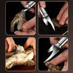 Vielseitiges 5-in-1 Fisch- und Garnelenwerkzeug | MeeresProfi
