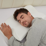Ergonomic Sleeping Pillow | Optimal Support for Neck and Head | White