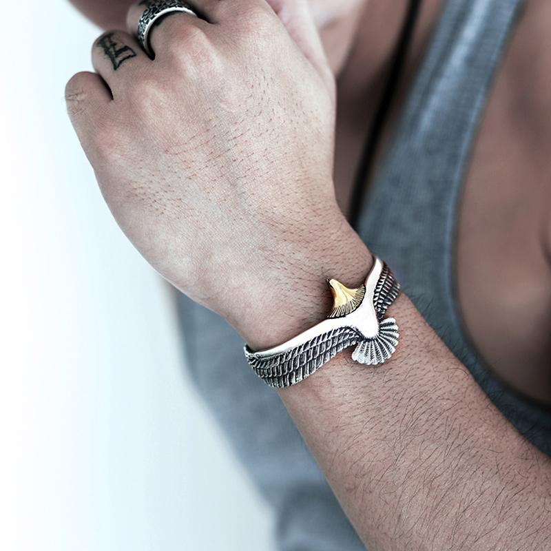 Adlerförmiges Armband | Stilvolles Kupferdesign