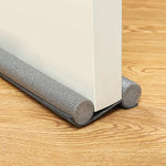 Thermal Protection – Double Draught Excluder for Doors | Keeps Out Cold, Dust & Insects | Slide-in Door Bottom Seal | Energy & Noise Insulation