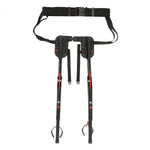 Tragbarer Faltstuhl mit tragbarem Exoskelett für Sportaktivitäten
