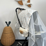 Babys Kinderwagen Schutz mit Musselin- und Moskitonetz