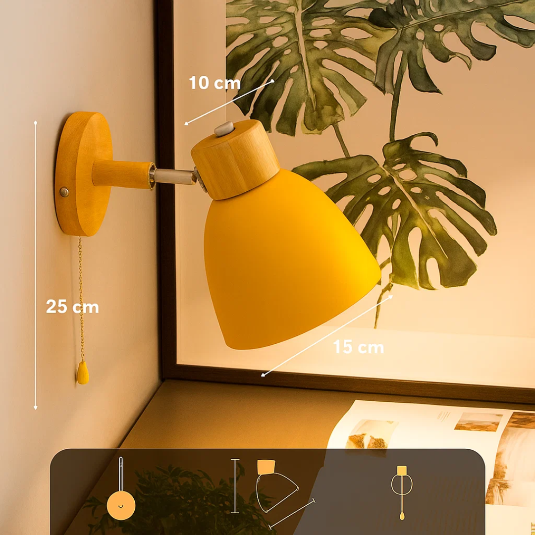 Scandinavian Wall Light in a Modern Design