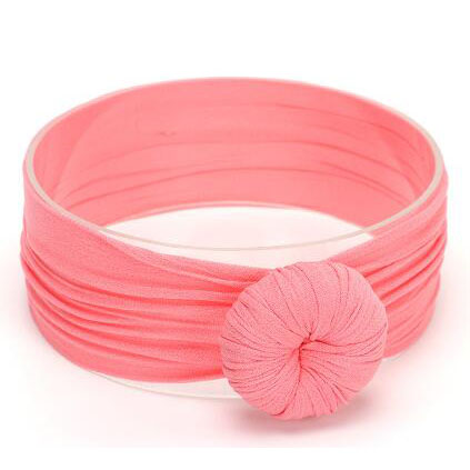 Knotenmuster Haarband für Mädchen – Weiches Baby Turban Stirnband