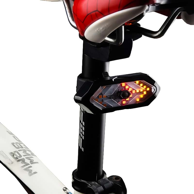 Safety Light for Cyclists | Wireless Rear Light with Remote Control
