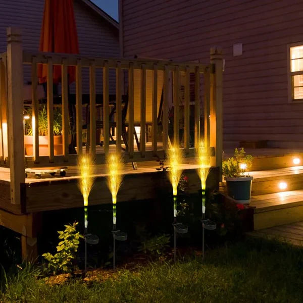 Elegante Rattan-Gartenleuchte - NaturLicht